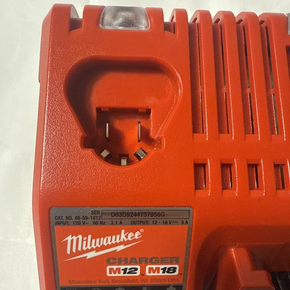 Milwaukee‎ M12 M18 Battery Charger 48-59-1812